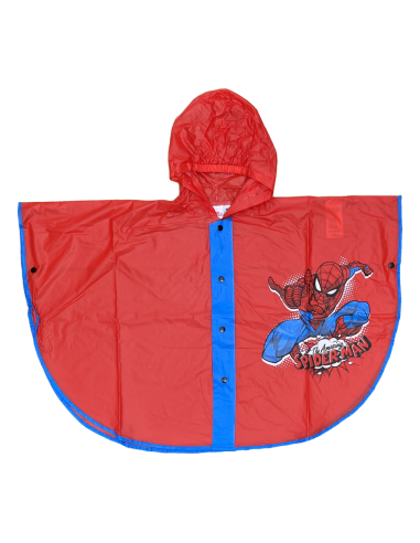 Spider-Man Mantella pioggia in pvc 5-6 anni colore rosso CORM04609MC/5-6 Coriex | Futurartshop.com