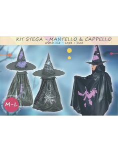 Witch kit with cape and hat-size M / L CIA30861 Futurart | Futurartshop.com
