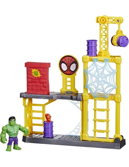 Spidey & amazing friends - Playset Hulk's smashyard HASF3717 Hasbro | Futurartshop.com