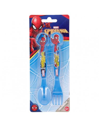 Spider-Man set with 2 cutlery RTIST51316 Futurart- Futurartshop.com
