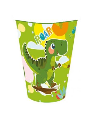 Bicchiere Dinosauro in pvc 260 ml RTIST07560 Futurart | Futurartshop.com