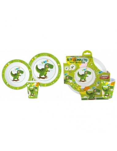 Dinosaur baby food Set with 3 pieces RTIST07559 Futurart- Futurartshop.com