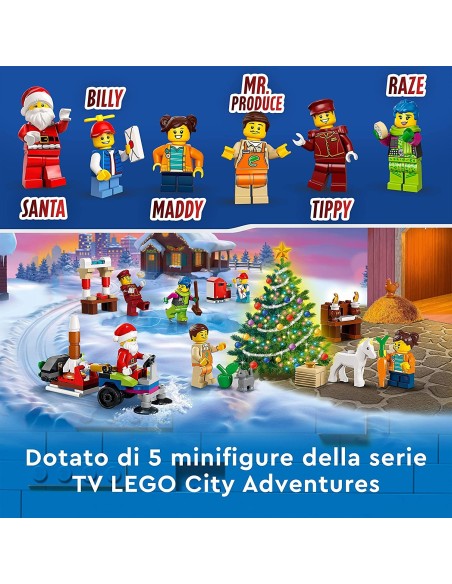 Lego City 60352-advent calendar 2022 LEG6379686 Lego | Futurartshop.com