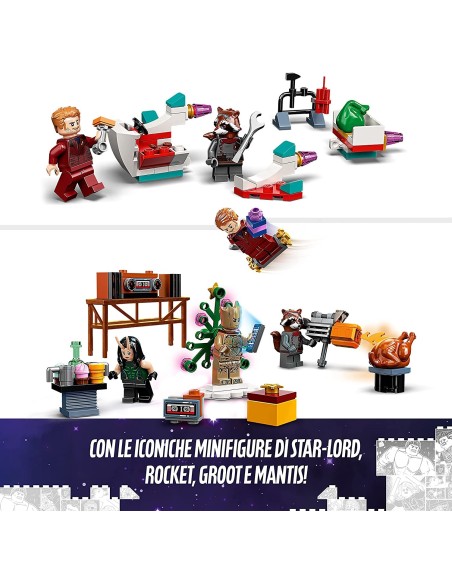 Lego Guardians of the Galaxy 76231-advent calendar 2022 LEG6378897 Lego | Futurartshop.com