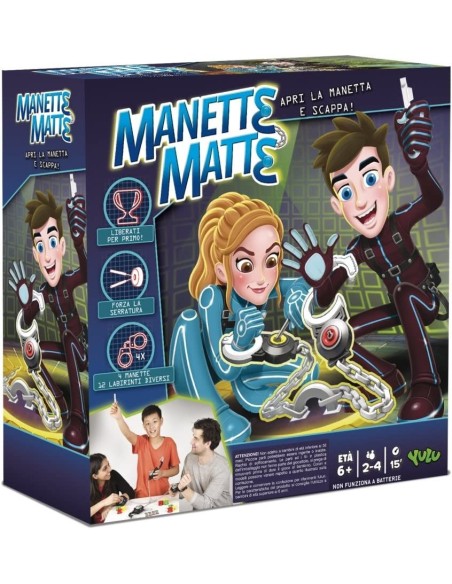 Gioco Manette Matte ROC21191170 Rocco Giocattoli | Futurartshop.com