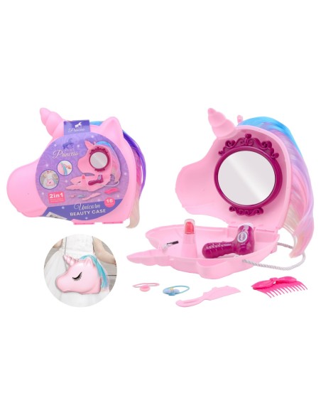 Beaut Case Unicorn Case and handbag 2 in 1 - 16 pieces FIC27681 Futurart | Futurartshop.com