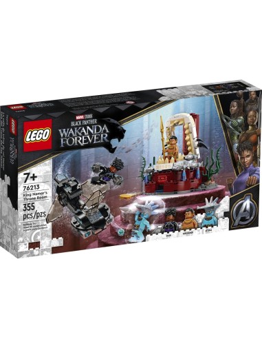 Lego Marvel Black Panther - La stanza del trono di Re Namor 76213 LEG6378887 Lego | Futurartshop.com