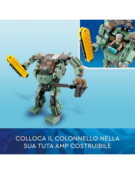 Lego Avatar - Neytiri e Thanator vs Quaritch con tuta AMP 75571 LEG6332828 Lego | Futurartshop.com