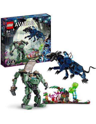 Lego Avatar - Neytiri e Thanator vs Quaritch con tuta AMP 75571 LEG6332828 Lego | Futurartshop.com