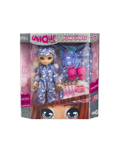 Unique Eyes pigiama party - bambola Rebecca GIOMYM15000-1 Giochi Preziosi | Futurartshop.com