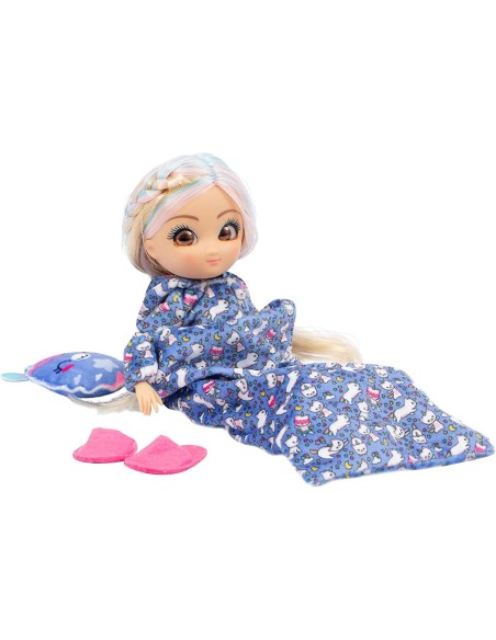 Unique Eyes pigiama party - bambola Rebecca GIOMYM15000-1 Giochi Preziosi | Futurartshop.com