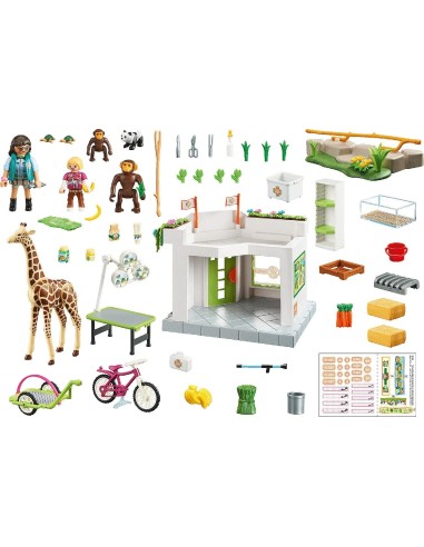 Playmobil Family Fun - Clinica veterinaria dello zoo 70900 PLA70900 Playmobil | Futurartshop.com