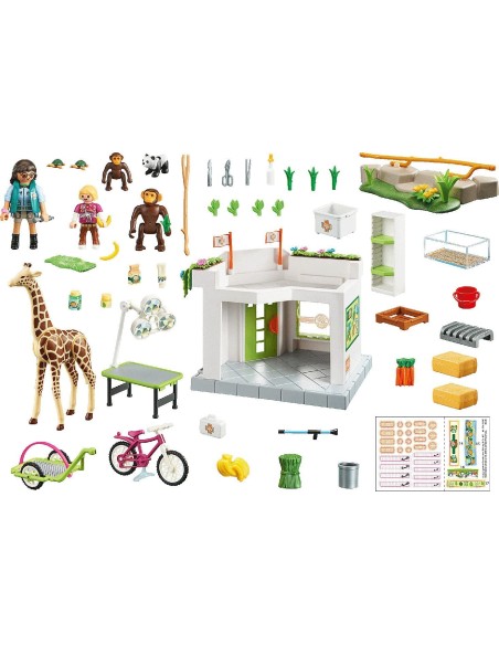 PLA fam Mobil famil Fun Fun-Zoo Veterinary Clinic 70900 PLA70900 Playmobil | Futurartshop.com