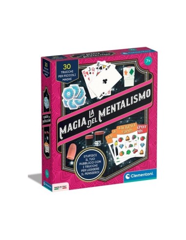La magia del mentalismo con 30 trucchi CLE16760 Clementoni | Futurartshop.com