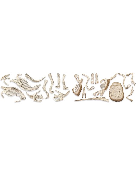 Jurassic World Kit del paleontologo con Triceratopo e Velociraptor CLE19307 Clementoni | Futurartshop.com