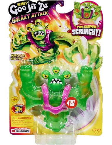 Goo Jit Zu Galaxy Attack personaggio Merculok GRAGJT21000-5 Grandi giochi | Futurartshop.com