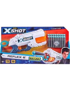 Ref-Shot pistol Refle pistola 6 with 12 darts GIOPOS220131 Zuru | Futurartshop.com