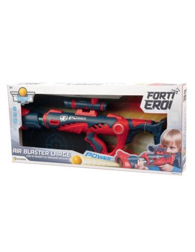 Strong heroes air Blaster large with 12 balls GIOGGI220157 Giochi Preziosi | Futurartshop.com