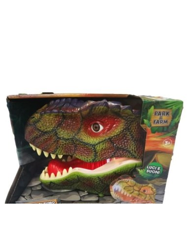 Dinosaur head with lights sounds and smoke-2 models GIOGGI220105 Giochi Preziosi | Futurartshop.com