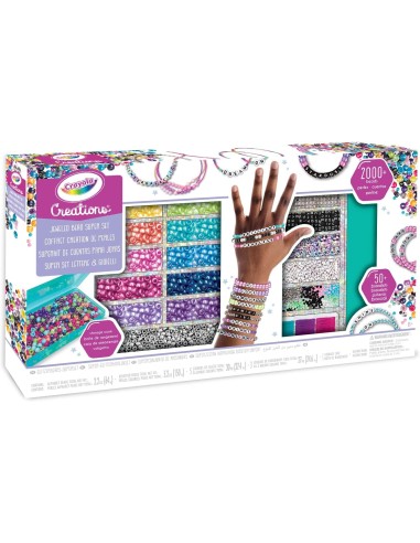 Creations super set letters and beads CRA04-2922 Crayola | Futurartshop.com