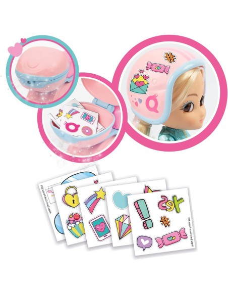 Unique Eyes Scooter fun ride bambola Amy GIOMYM11000-2 Giochi Preziosi | Futurartshop.com