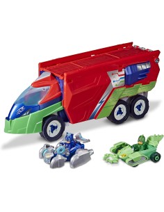 P Mas Masks vehicle and launcher PJ Seeker 2 in 1 with characters TOYF2121 Hasbro | Futurartshop.com 2