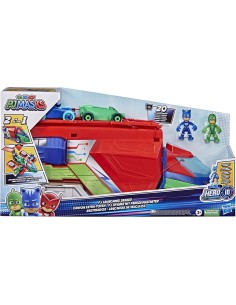 PJ Masks veicolo e lanciatore PJ Seeker 2 in 1 con personaggi TOYF2121 Hasbro | Futurartshop.com