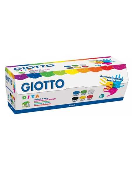 Pack of 6 Colors on Fingers 64227 Fila | Futurartshop.com