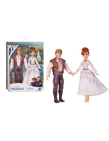 Frozen II pack with Anna and Kristoff TOYE5502 Hasbro | Futurartshop.com