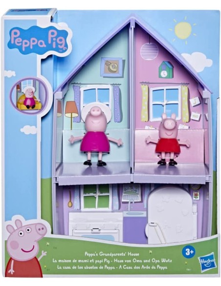 Peppa Pig and the grandparents house with 2 characters TOYF3657 Hasbro | Futurartshop.com