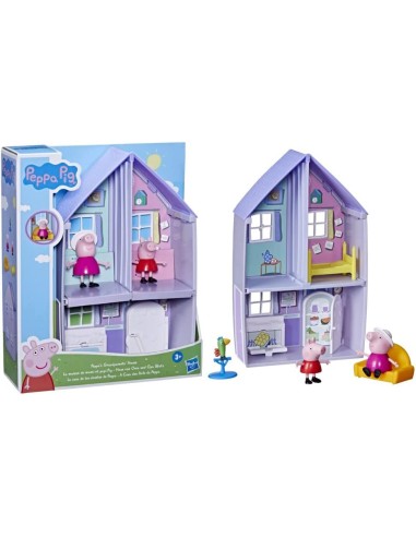 Peppa Pig and the grandparents house with 2 characters TOYF3657 Hasbro | Futurartshop.com