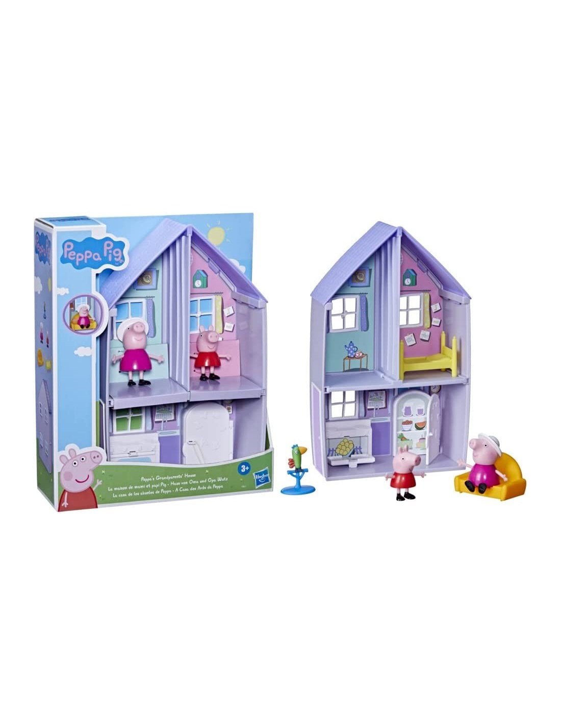 Grande Casa di Peppa Pig con Personaggi Inclusi - Mazzeo