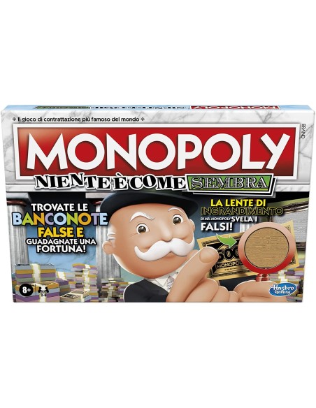 Monopoly Niente è come sembra TOYF2674 Hasbro | Futurartshop.com
