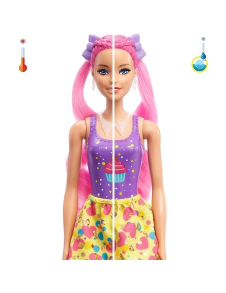 Barbie Color Reveal Ultimate Hair confezione rosa TOYHBG38/HBG39 Mattel | Futurartshop.com