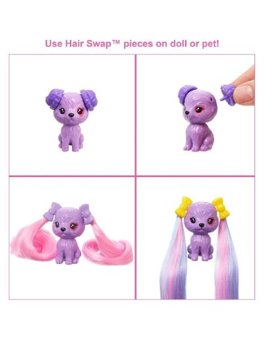 Barbie color Reveal Ultimate hair pink pack TOYHBG38/HBG39 Mattel | Futurartshop.com