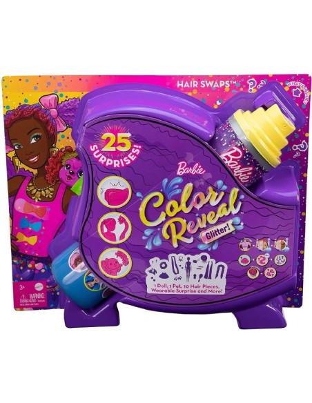 Barbie color Reveal Ultimate hair yellow pack TOYHBG38/HBG40 Mattel | Futurartshop.com