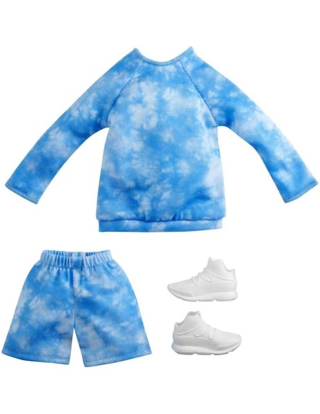 Barbie Look pack Ken blue jersey with light blue shorts TOYGWC31/GRC72 Mattel | Futurartshop.com