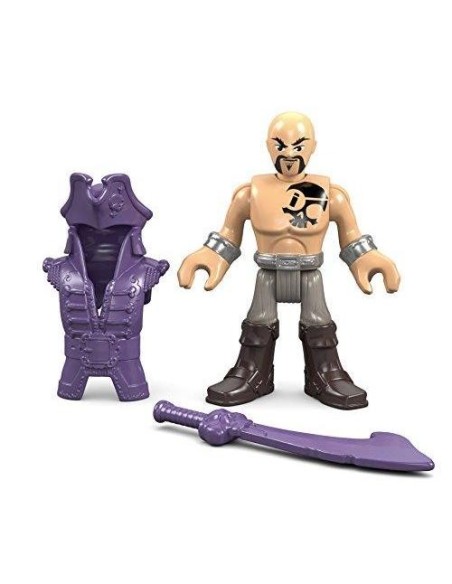 Imaginext personaggio Davey Jones con il triplo cannone TOYDHH73/DHH74 Fisher Price | Futurartshop.com