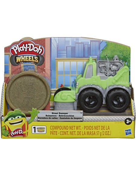 Play-Doh Wheels Spazzatrice stradale con vasetto TOYE4575/E6977 Hasbro | Futurartshop.com