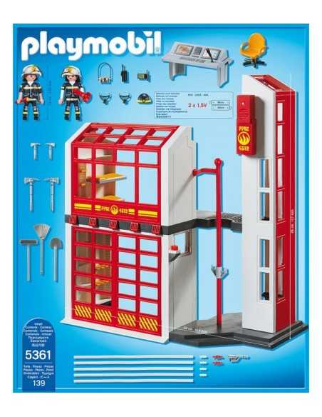 Playmobil stazione Vigili del fuoco con allarme PLA5361 Playmobil | Futurartshop.com