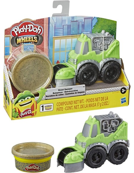 Play-Doh Wheels Spazzatrice stradale con vasetto TOYE4575/E6977 Hasbro | Futurartshop.com