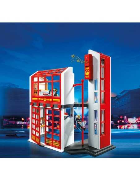 Playmobil stazione Vigili del fuoco con allarme PLA5361 Playmobil | Futurartshop.com