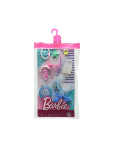 Barbie Look pack con cappellino scritta make a splash TOYGWC28/GRC13 Mattel | Futurartshop.com