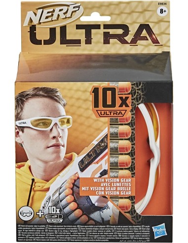 Nerf Ultra confezione con occhiali e 10 dardi TOYE9836 Hasbro | Futurartshop.com