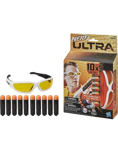 Nerf Ultra confezione con occhiali e 10 dardi TOYE9836 Hasbro | Futurartshop.com