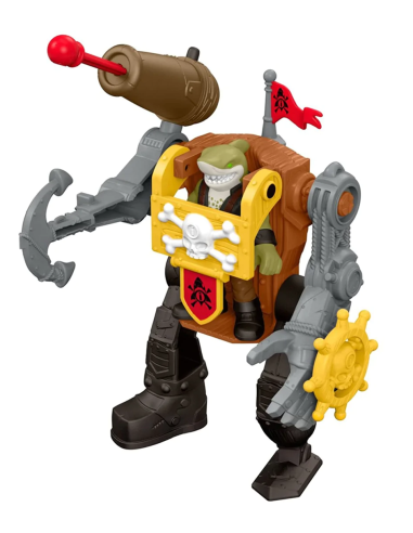 Imaginext personaggio Shark Mech Suit TOYDHH73/DTL97 Fisher Price | Futurartshop.com