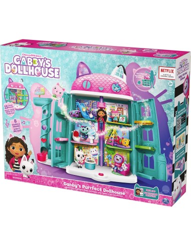 Gabb's Dollhouse The gattastic Dollhouse PMS6060414 Spin master | Futurartshop.com
