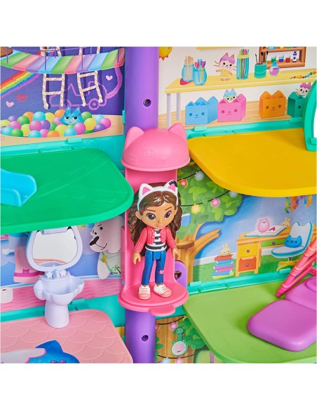 Gabb's Dollhouse The gattastic Dollhouse PMS6060414 Spin master | Futurartshop.com