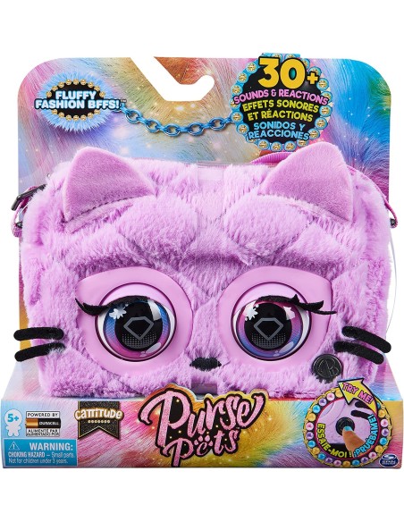 Purse Pets Purple Kitten Bag PMS6064127 Spin master | Futurartshop.com
