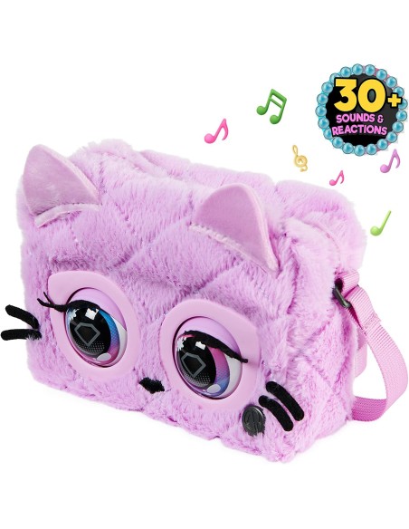 Purse Pets borsa gattino viola PMS6064127 Spin master | Futurartshop.com